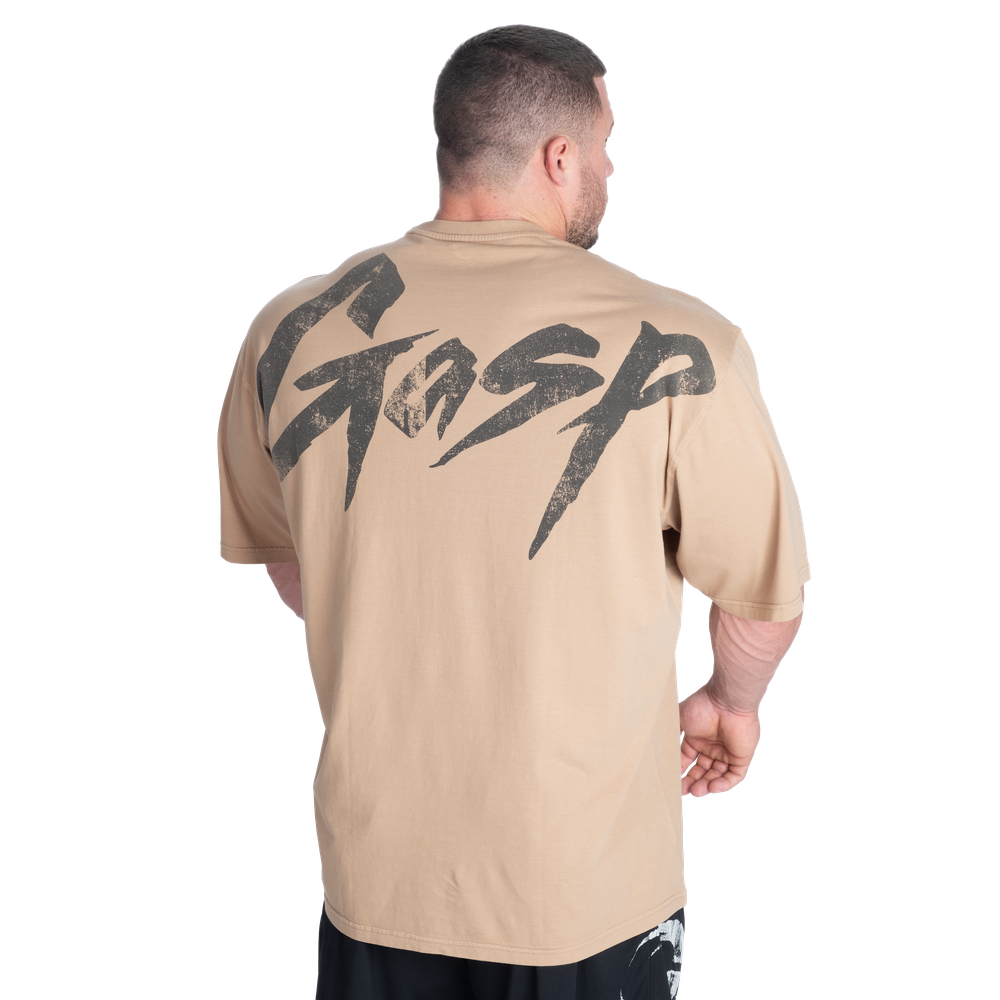 GASP Washed Iron Tee Washed Desert